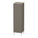 Duravit Halbhochschrank L-Cube indiv., Tür re, flannel grey seidenmatt-1