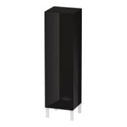 Duravit Halbhochschrank L-Cube indiv., Tür rechts, schwarz Hochglanz
