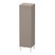 Duravit Halbhochschrank L-Cube individual, Tür links, basalt matt-1