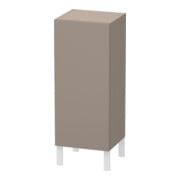 Duravit Halbhochschrank L-Cube individual, Tür links, basalt matt