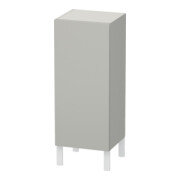 Duravit Halbhochschrank L-Cube individual, Tür links, betongrau matt