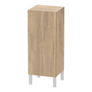 Duravit Halbhochschrank L-Cube individual, Tür links, eiche marmoriert