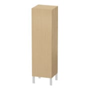 Duravit Halbhochschrank L-Cube individual, Tür links, Eiche natur