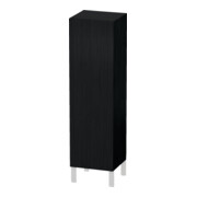 Duravit Halbhochschrank L-Cube individual, Tür links, Eiche schwarz