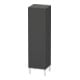 Duravit Halbhochschrank L-Cube individual, Tür links, graphit matt-1