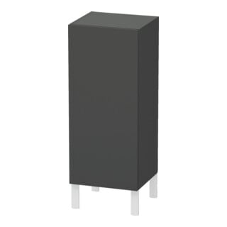 Duravit Halbhochschrank L-Cube individual, Tür links, graphit matt