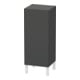 Duravit Halbhochschrank L-Cube individual, Tür links, graphit matt-1