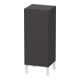 Duravit Halbhochschrank L-Cube individual, Tür links, graphit supermatt-1