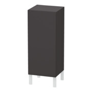Duravit Halbhochschrank L-Cube individual, Tür links, graphit supermatt