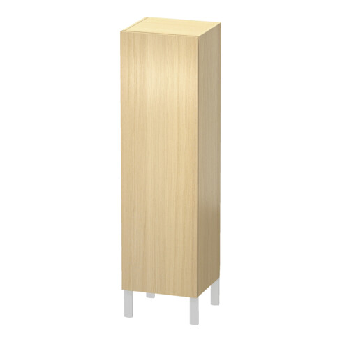 Duravit Halbhochschrank L-Cube individual, Tür links, mediterane eiche