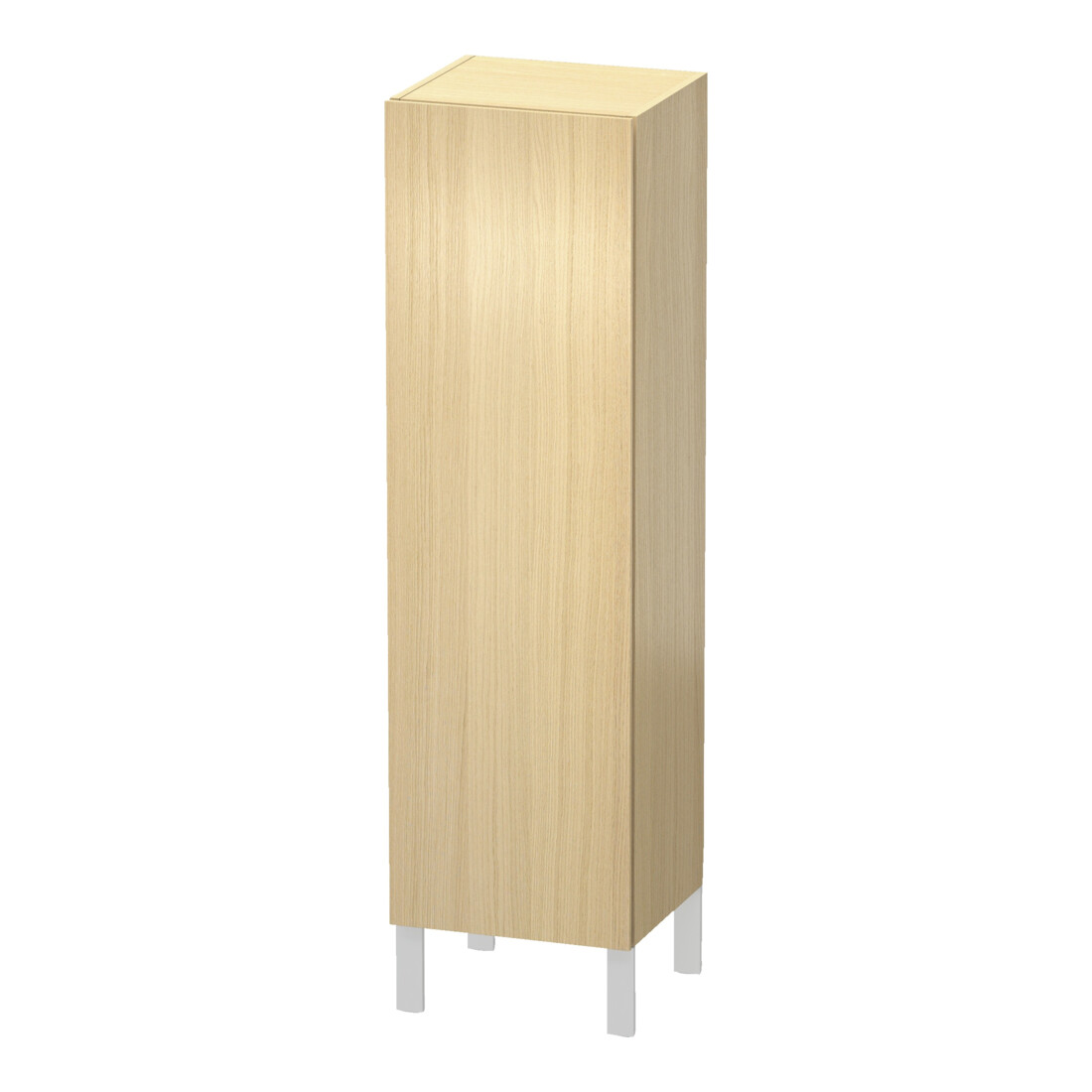 Duravit Halbhochschrank L-Cube individual, Tür links, mediterane eiche