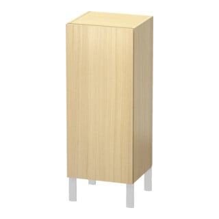 Duravit Halbhochschrank L-Cube individual, Tür links, mediterane eiche