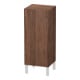 Duravit Halbhochschrank L-Cube individual, Tür links, nussbaum dunkel-1