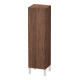 Duravit Halbhochschrank L-Cube individual, Tür links, nussbaum dunkel-1
