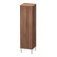 Duravit Halbhochschrank L-Cube individual, Tür links, nussbaum natur-1