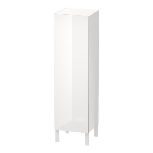 Duravit Halbhochschrank L-Cube individual, Tür links, taupe supermatt