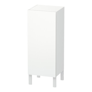 Duravit Halbhochschrank L-Cube individual, Tür links, weiß matt