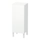 Duravit Halbhochschrank L-Cube individual, Tür links, weiß supermatt-1