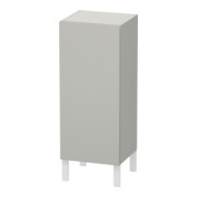 Duravit Halbhochschrank L-Cube individual, Tür rechts, betongrau matt