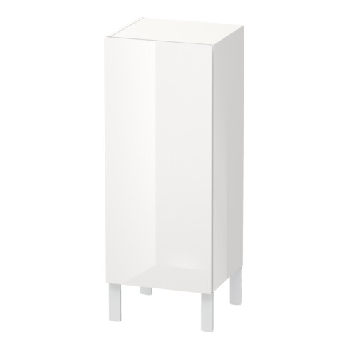 Duravit Halbhochschrank L-Cube individual, Tür rechts, Eiche schwarz