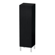 Duravit Halbhochschrank L-Cube individual, Tür rechts, Eiche schwarz