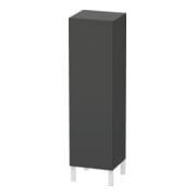 Duravit Halbhochschrank L-Cube individual, Tür rechts, graphit matt