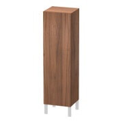 Duravit Halbhochschrank L-Cube individual, Tür rechts, nussbaum natur