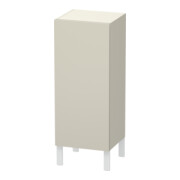 Duravit Halbhochschrank L-Cube individual, Tür rechts, taupe matt