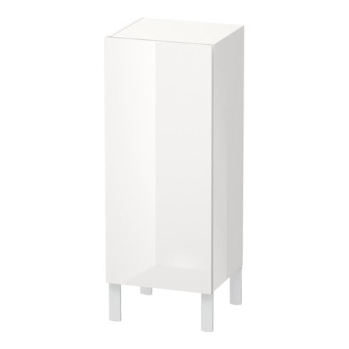 Duravit Halbhochschrank L-Cube individual, Tür rechts, taupe supermatt
