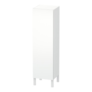 Duravit Halbhochschrank L-Cube individual, Tür rechts, weiß matt