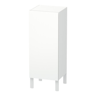 Duravit Halbhochschrank L-Cube individual, Tür rechts, weiß matt