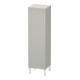 Duravit Halbhochschrank L-Cube individuel, porte droite, gris béton mat-1