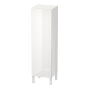 Duravit Halbhochschrank L-Cube individuel, porte gauche, blanc brillant