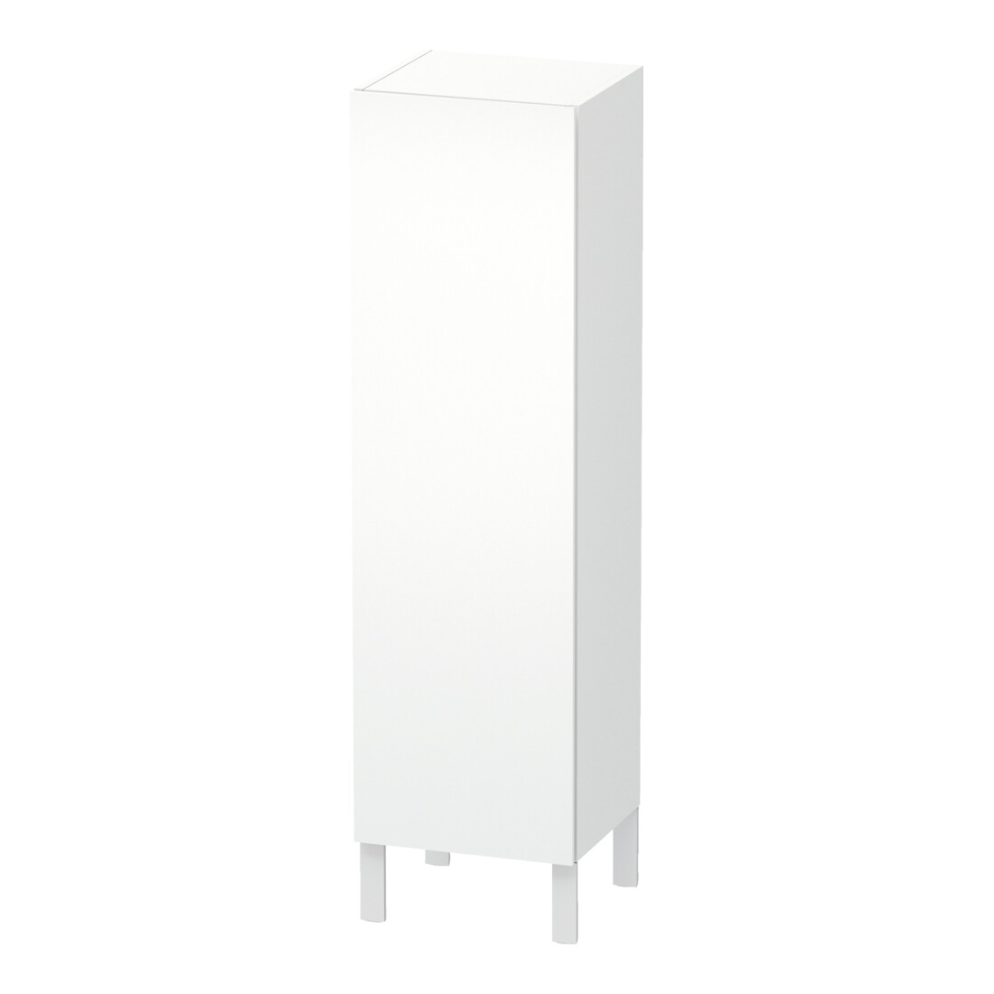 Duravit Halbhochschrank L-Cube individuel, porte gauche, blanc supermat