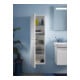 Duravit Halbhochschrank No. 1 40x36x132cm, 4 Fachb., T. li, Weiß Matt