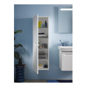Duravit Halbhochschrank No. 1 40x36x132cm, 4 Fachb., T. re, Weiß Matt-2