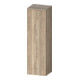 Duravit Halbhochschrank Qatego 40x36x1320cm, 1 T., Anschl li, Ei marm.-1