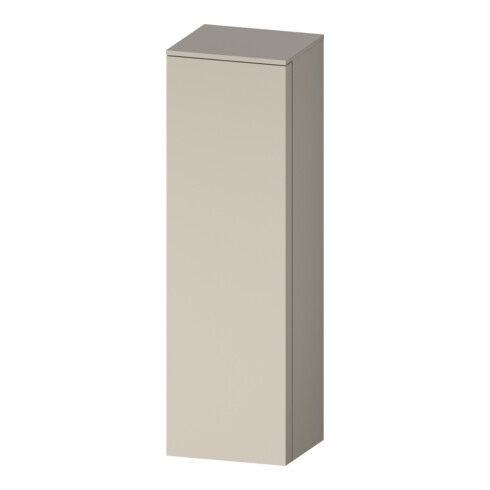 Duravit Halbhochschrank Qatego 40x36x1320cm, 1 T., Anschl li, Tau matt