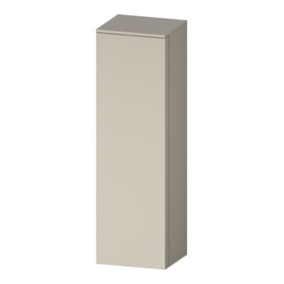 Duravit Halbhochschrank Qatego 40x36x1320cm, 1 T., Anschl re, Tau matt