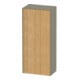 Duravit Halbhochschrank White Tulip 40x24x88cm, 1 T, An L, E N StG hgl-1