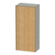 Duravit Halbhochschrank White Tulip 40x24x88cm, 1 T, An L, E N StG s-matt-1