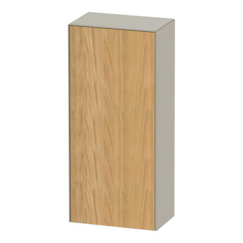 Duravit Halbhochschrank White Tulip 40x24x88cm, 1 T, An L, E N tau s-matt
