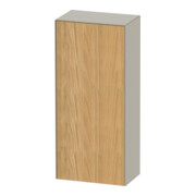 Duravit Halbhochschrank White Tulip 40x24x88cm, 1 T, An L, E N tau s-matt