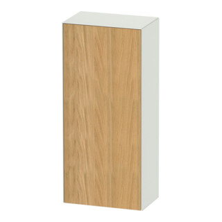 Duravit Halbhochschrank White Tulip 40x24x88cm, 1 T, An L, E N w s-matt
