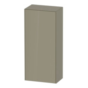 Duravit Halbhochschrank White Tulip 40x24x88cm, 1 T, An li, steingrau hgl