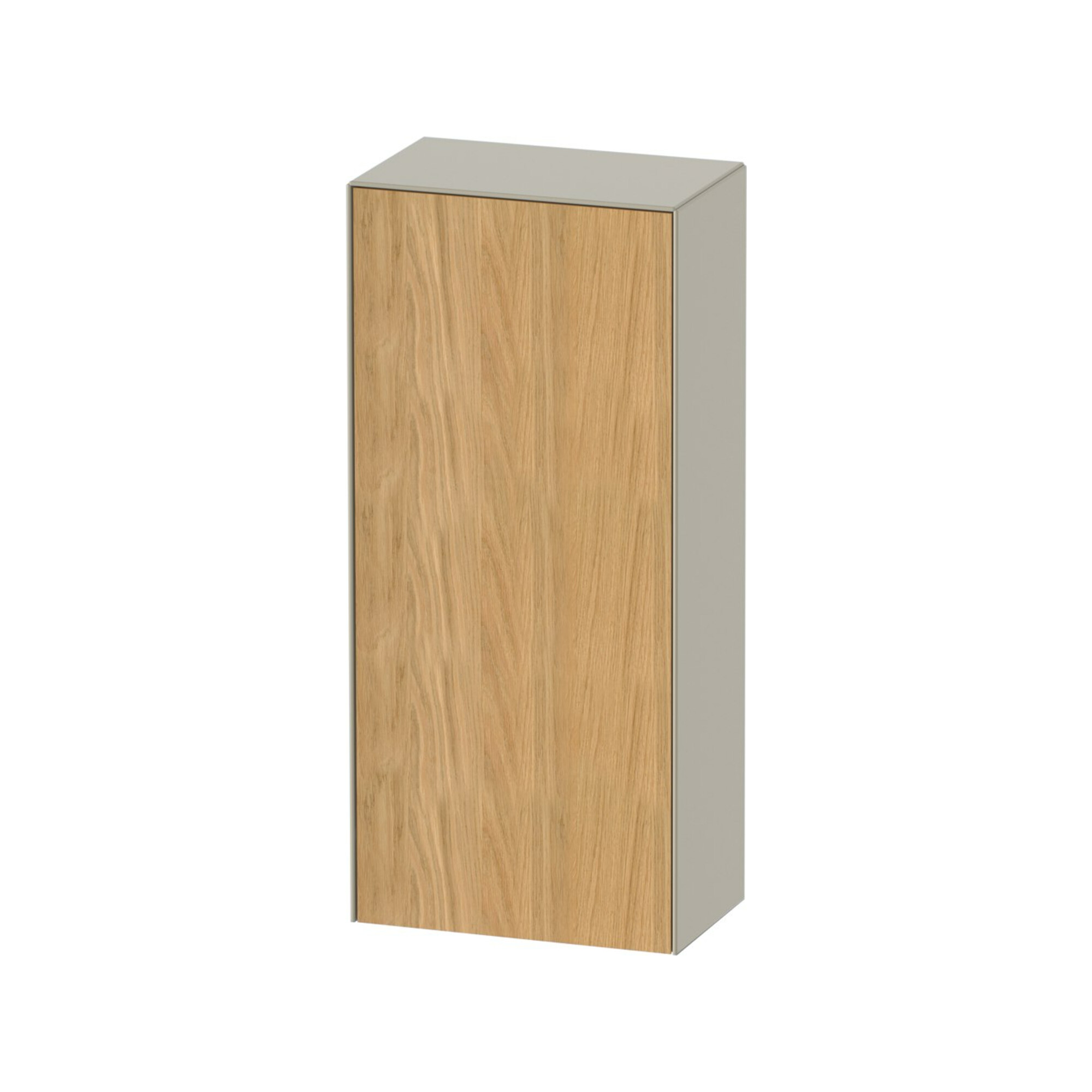 Duravit Halbhochschrank White Tulip 40x24x88cm, 1 T, An R, E N tau s-matt