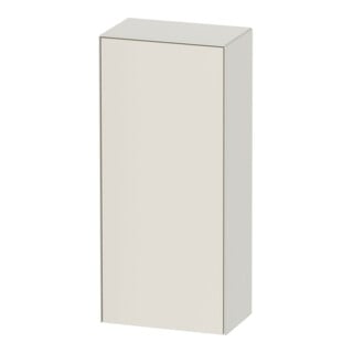 Duravit Halbhochschrank White Tulip 40x24x88cm, 1 T, An re, Nord we s-matt