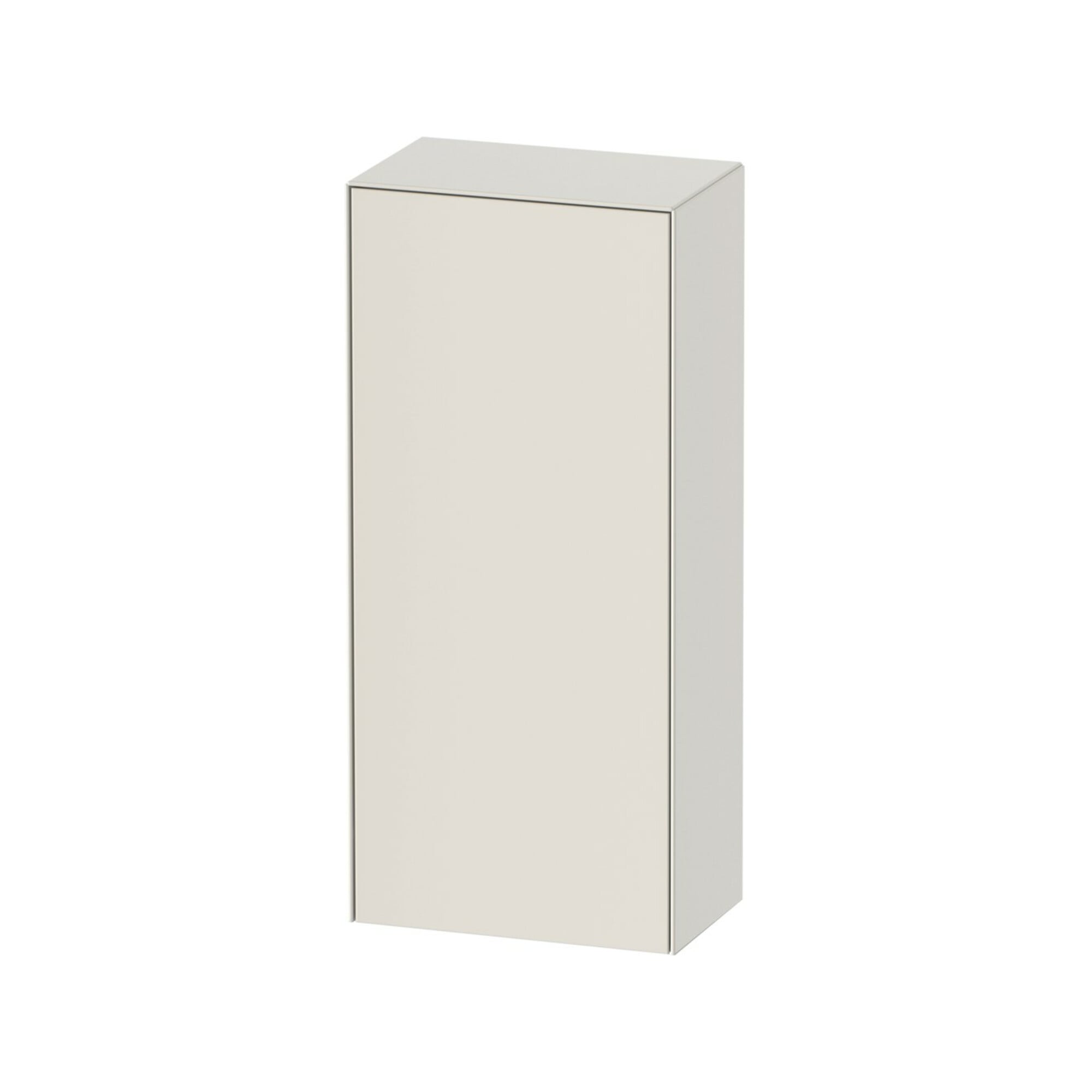 Duravit Halbhochschrank White Tulip 40x24x88cm, 1 T, An re, Nord we s-matt