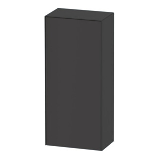 Duravit Halbhochschrank White Tulip 40x24x88cm, 1 T, Anschl li, graph s-matt