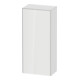 Duravit Halbhochschrank White Tulip 40x24x88cm, 1 T, Anschl li, we Hochglanz-1